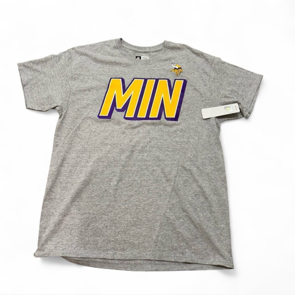 Gray MIN Graphic T-Shirt men’s size large new without tags tags football